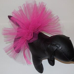 Handcrafted in USA Hotpink Tulle Tutu for Extra Large Dogs