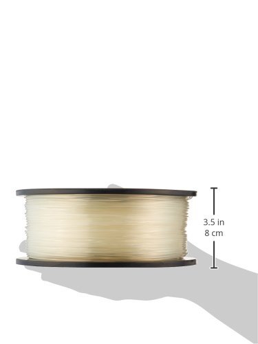 Monoprice 111551 PLA 3D Printer Filament - Crystal - 1kg Spool, 1.75mm Thick | | For All PLA Compatible Printers