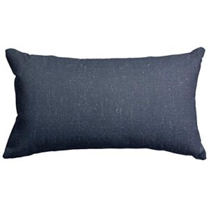 Majestic Home Goods Navy Wales Indoor Small Throw Pillow 20" L x 5" W x 12" H