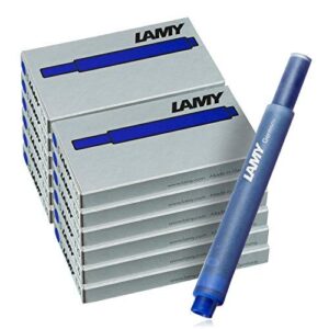 lamy t10 ink cartridges blue pack of 10