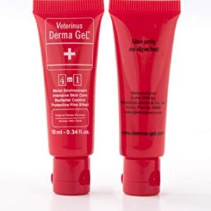 Veterinus Derma GeL® First AID - Travel Pack - 9 x Mini Tubes 10mL - 0.34 fl.oz. - CAT Safe Non Toxic Contains: Freeze Dried Lavender extr. (no Essential Oil)