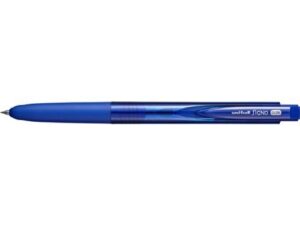 very smooth, although it is a micro point-uni-ball signo rt1 rubber grip & click retractable ultra micro & extra fine point gel pens -0.28mm-blue ink-value set of 3