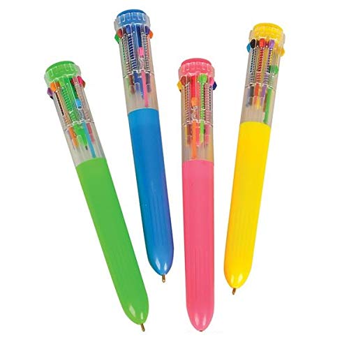 Rhode Island Novelty Ten Color Shuttle Pens 1 dz