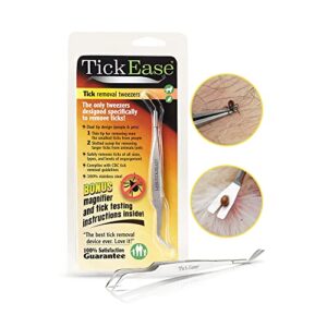 tickease, tick removal tweezers