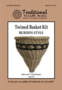 traditional craft kits twined basket kit - burden style