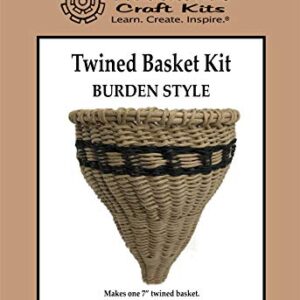 Traditional Craft Kits Twined Basket Kit - Burden Style