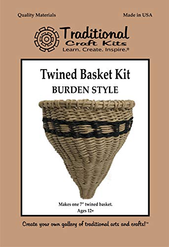 Traditional Craft Kits Twined Basket Kit - Burden Style