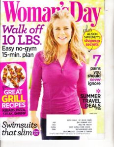 woman's day magazine june 2014