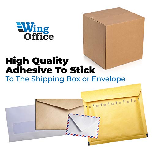 Pro Office Shipping Labels for Printers - Premium 600 Self Adhesive - Laser and Ink Jet Printers, White, Made in USA, 3.33 x 4 Inches, Pack of 600, Same Size As 8164 and More