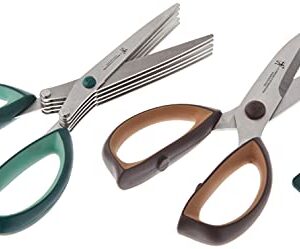 Henckels Kitchen Shears for Herbs, 2-pc, Dishwasher Safe, Heavy Duty, Stainless Steel, Take A Part Shears