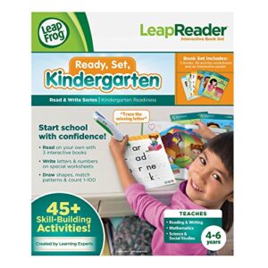 LeapFrog LeapReader Read and Write Book Set: Ready, Set, Kindergarten (for LeapReader)