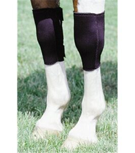 neoprene knee sweat boots leg protection care horse barrel racing reining training