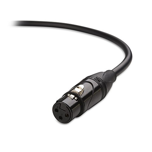Cable Matters 6.35mm (1/4 Inch) TRS to XLR Cable 3 ft Male to Female (XLR to TRS Cable, XLR to 1/4 Cable, 1/4 to XLR Cable)