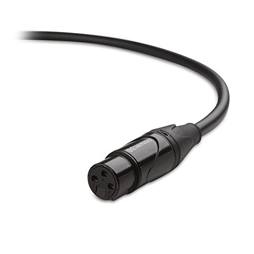 Cable Matters 6.35mm (1/4 Inch) TRS to XLR Cable 3 ft Male to Female (XLR to TRS Cable, XLR to 1/4 Cable, 1/4 to XLR Cable)