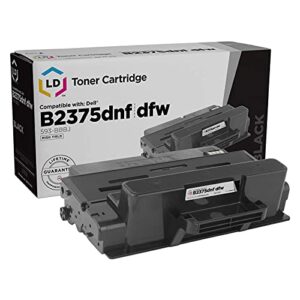 ld products compatible toner cartridge replacement for dell b2375 593-bbbj (black)