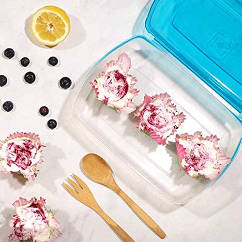 Mr. Lid Premium Attached Storage Containers | Permanently Attached Plastic Lid, Never Lose | Space Saving (10 Piece Set)