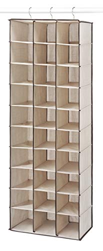 Whitmor Hanging Shoe Shelves 30 Section