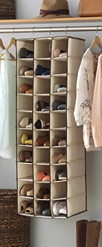 Whitmor Hanging Shoe Shelves 30 Section