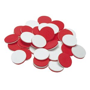 learning advantage two-color counters, soft foam, set of 200
