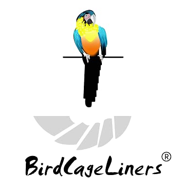 BirdCageLiners - Medium Size Cages - 150 Pre-Cut Sheets - 40 Pound Paper - Custom Size - Up to 300 Ft of Paper