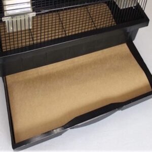 BirdCageLiners - Medium Size Cages - 150 Pre-Cut Sheets - 40 Pound Paper - Custom Size - Up to 300 Ft of Paper