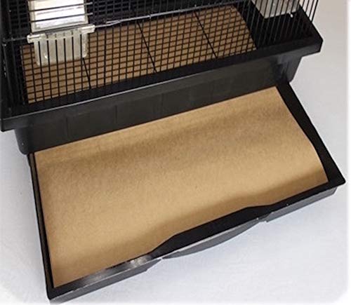 BirdCageLiners - Large Cages - Pick-Your-Size - 150 Pre-Cut Sheets - 22 x 30 - (375 Ft. 60 Pound Paper)