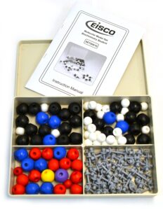 eisco labs molecular model set - biochemistry student - 135 pieces