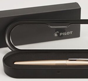 PILOT Metropolitan Collection Fountain Pen, Gold Barrel, Classic Design, Fine Nib, Black Ink (91112)