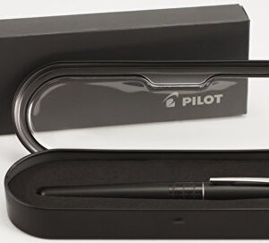 PILOT MR Animal Collection Fountain Pen in Gift Box, Matte Black Barrel with Crocodile Accent, Fine Point Stainless Steel Nib, Refillable Black Ink (91142)