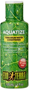 exo terra exo terra aquatize terrarium water conditioner, 120 ml
