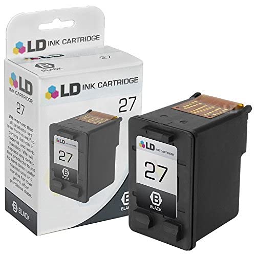 LD Remanufactured Ink Cartridge Replacement for HP 27 C8727AN (Black, 2-Pack)