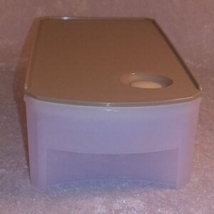 Tupperware Shelf Smart Modular Container, Shelfsmart Slim Rectangular #1 (2 1/2 Cups)