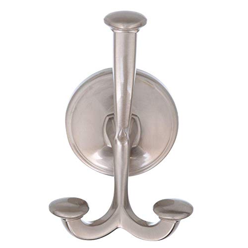 Delta Portman Triple Robe Hook in Satin Nickel