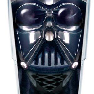 Tervis Made in USA Double Walled Star Wars Insulated Plastic Tumbler Cup Keeps Drinks Cold & Hot, 24oz, Darth Vader