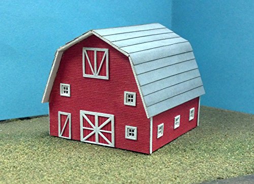 Train Time Laser HO Scale ** Laser Cut ** Barn Kit