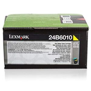 Lexmark 24B6010 XC2130 2132 Toner Cartridge (Yellow ) in Retail Packaging