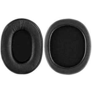 Geekria QuickFit Replacement Ear Pads for Audio Technica ATH-M50X ATH-M50XBT ATH-M60X ATH-M50xBT2 ATH-M50 ATH-M40X ATH-M30 ATH-M20 AR5BT Headphones Earpads, Headset Ear Cushion (Black)