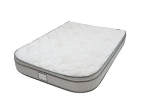 denver 326392 king size rv supreme euro top mattress with radius corners white