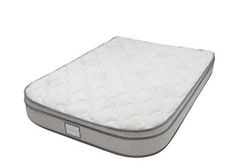 Denver 326392 King Size RV Supreme Euro Top Mattress with Radius Corners White