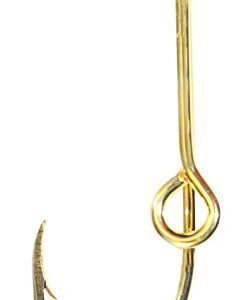 BT Outdoors Eagle Claw Gold Hat Hook Fish Hook for Hat Gold Hat Hook Plus a Free Decal