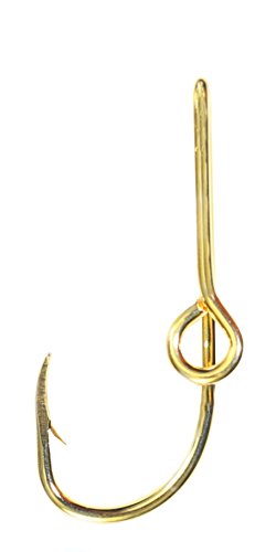 BT Outdoors Eagle Claw Gold Hat Hook Fish Hook for Hat Gold Hat Hook Plus a Free Decal