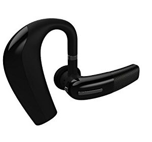 BlueAnt CT-BK-USEN-US Connect Voice-Controlled Bluetooth Earpiece - Non Retail Packaging - Black/Silver