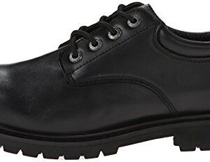 Skechers Men's Plain-M, Black, 10 M US