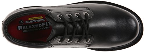 Skechers Men's Plain-M, Black, 10 M US