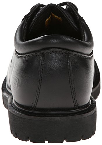 Skechers Men's Plain-M, Black, 10 M US