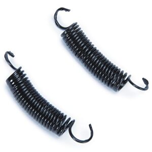 pro select replacement door springs - durable metal springs for proselect modular cages, black