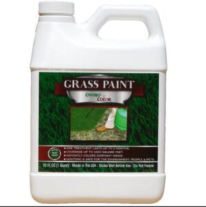 envirocolor 4eg0032 851612002100 (1,000 sq.ft) 4evergreen grass & turf paint, green