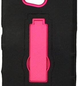 MyBat Asmyna Symbiosis Stand Protector Cover for Microsoft Lumia 640 - Retail Packaging - Hot Pink/Black