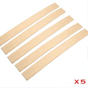 Replacement Support Wooden Slats for Metal Bed Frame Holders Kits Wood