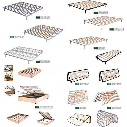 Replacement Support Wooden Slats for Metal Bed Frame Holders Kits Wood